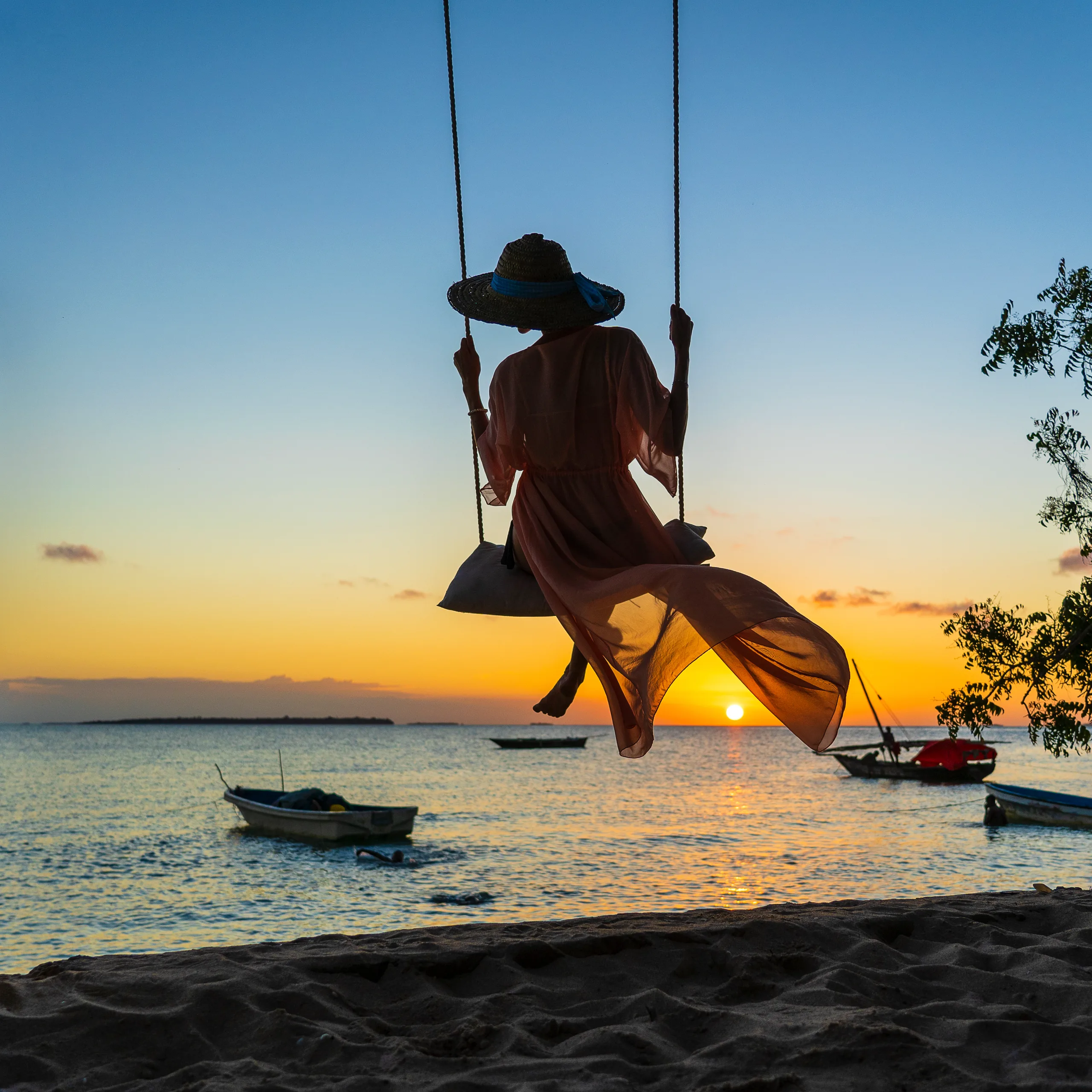 Fly to Zanzibar